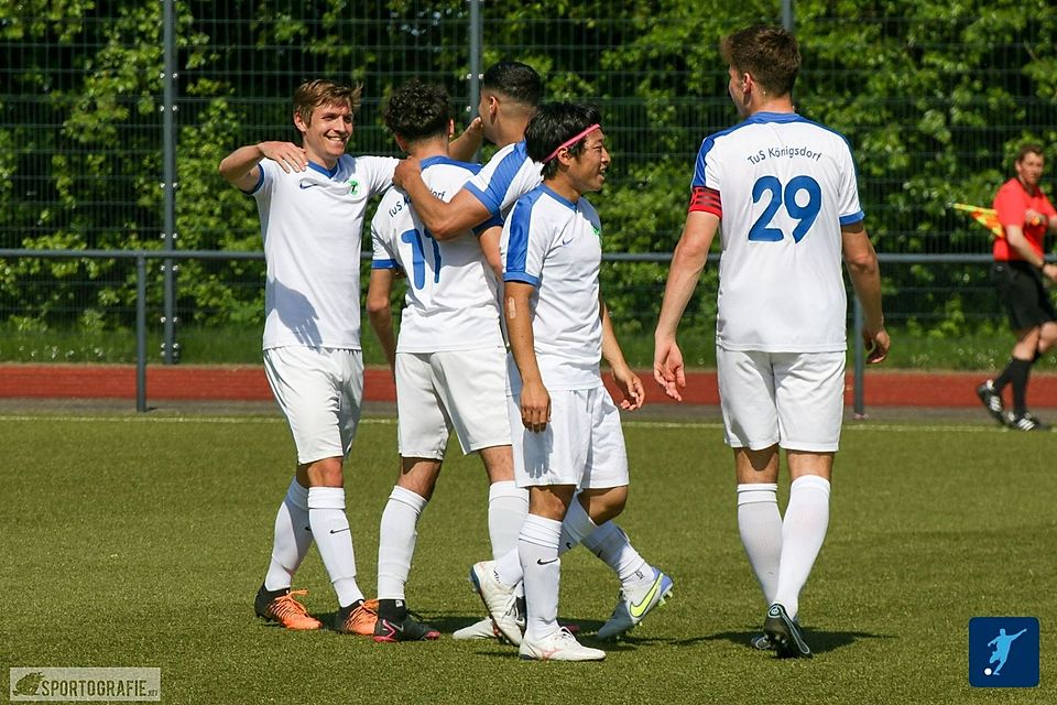 Der TuS Blau-Weiß Königsdorf eröffnet die Mittelrheinliga-Saison gegen die SpVg Frechen 20.