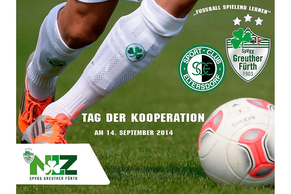 Am 14. September findet auf dem Sportgelände des SC Eltersdorf ein abwechslungsreiches Sportprogramm statt (Grafik: SpVgg Greuther Fürth).