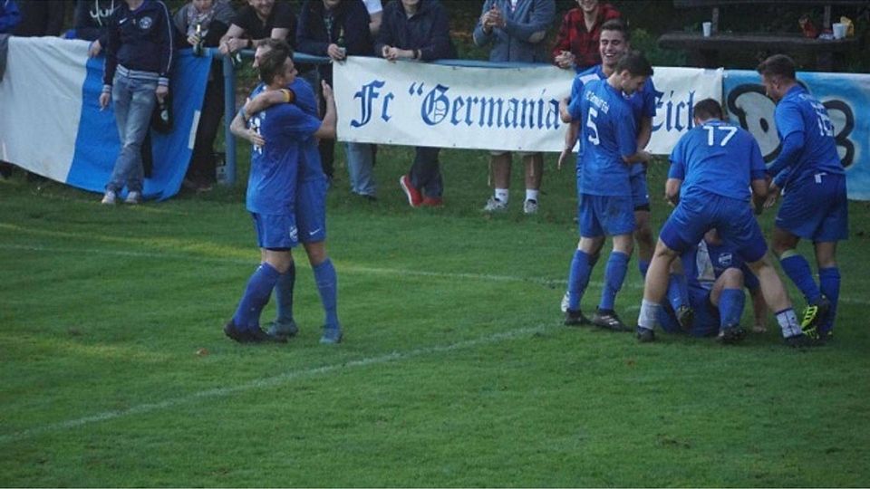 Dem FC Germania Eich scheint die Meisterschaft in der A-Klasse Alzey-Worms nicht mehr zu nehmen sein. Archivfoto: Chr. Eggers