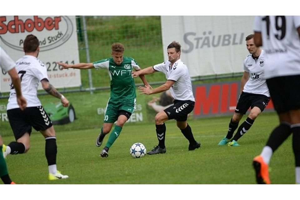 Die DJK Gebenbach bekommt es diesmal mit der U23 der Würzburger Kickers zu tun.  Foto: Brückmann