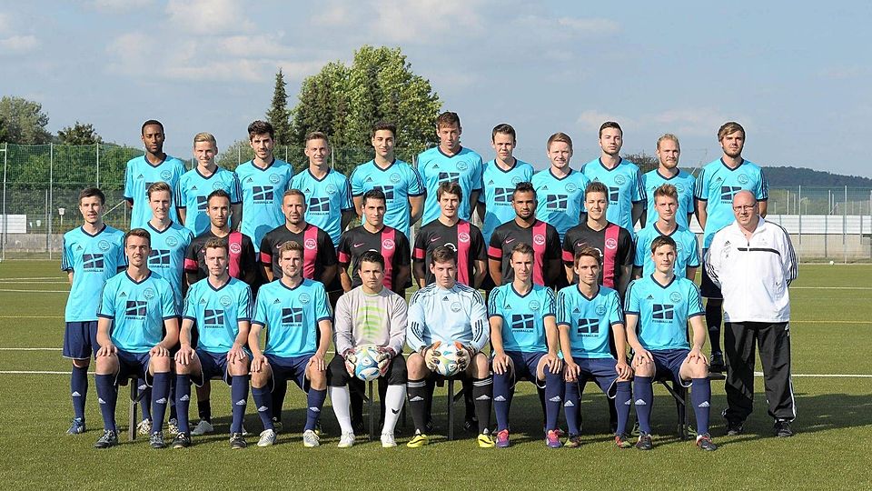 Die Mannschaft des TSV Lustnau in der Saison 2015/2016.