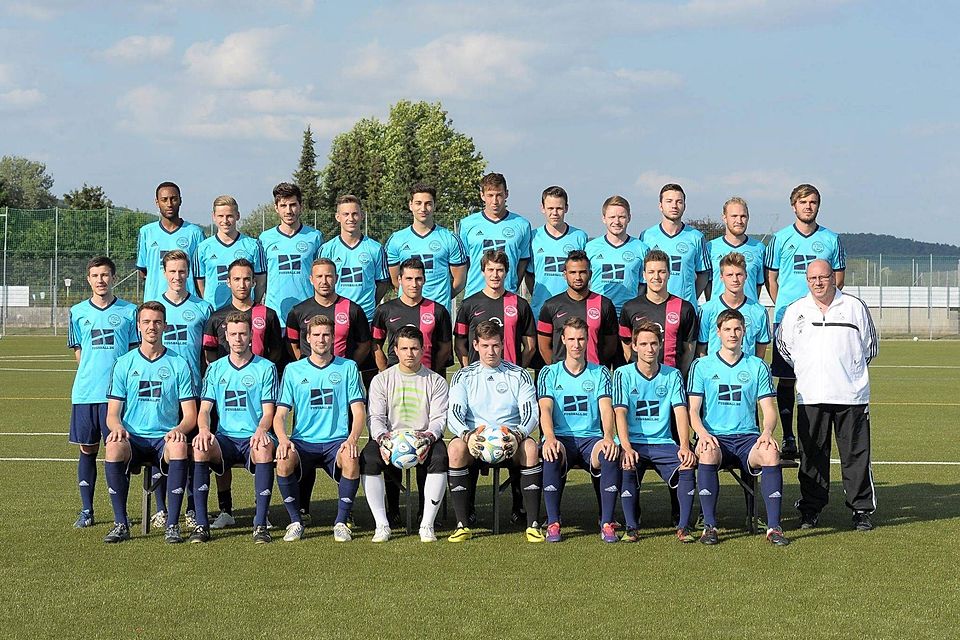 Die Mannschaft des TSV Lustnau in der Saison 2015/2016.