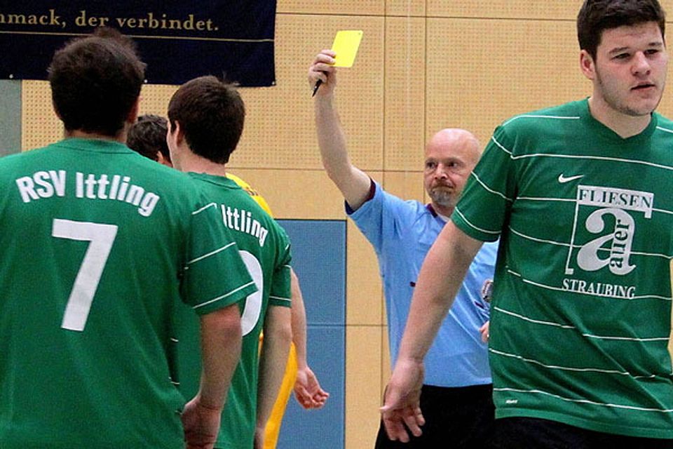 Auf einige Futsal-Spezialregeln musste sich auch der RSV Ittling einstellen. F: Siering