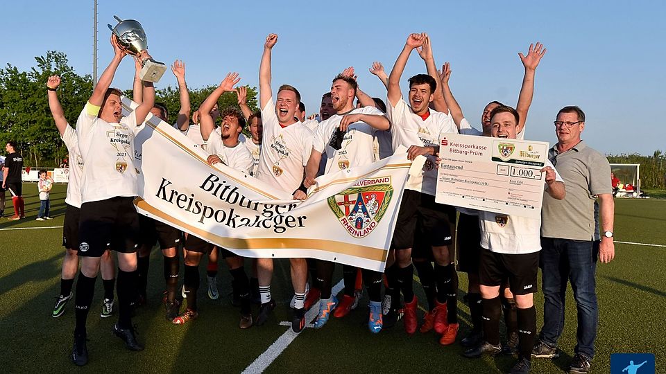 Geschafft! Die SG Schneifel-Stadtkyll II hat den Kreispokal gewonnen.