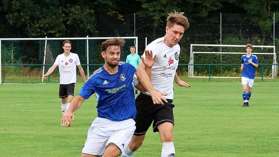 Doppeltorschütze: Johannes Münch (l.) brachte den TSV Gräfelfing gegen den SV Untermenzing zweimal in Führung.