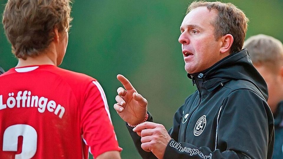 Er kehrt zurück: In der neuen Saison wird Tobias Urban wieder als Trainer des FC Löffingen arbeiten. So wie auf diesem Foto aus dem Jahr 2014.