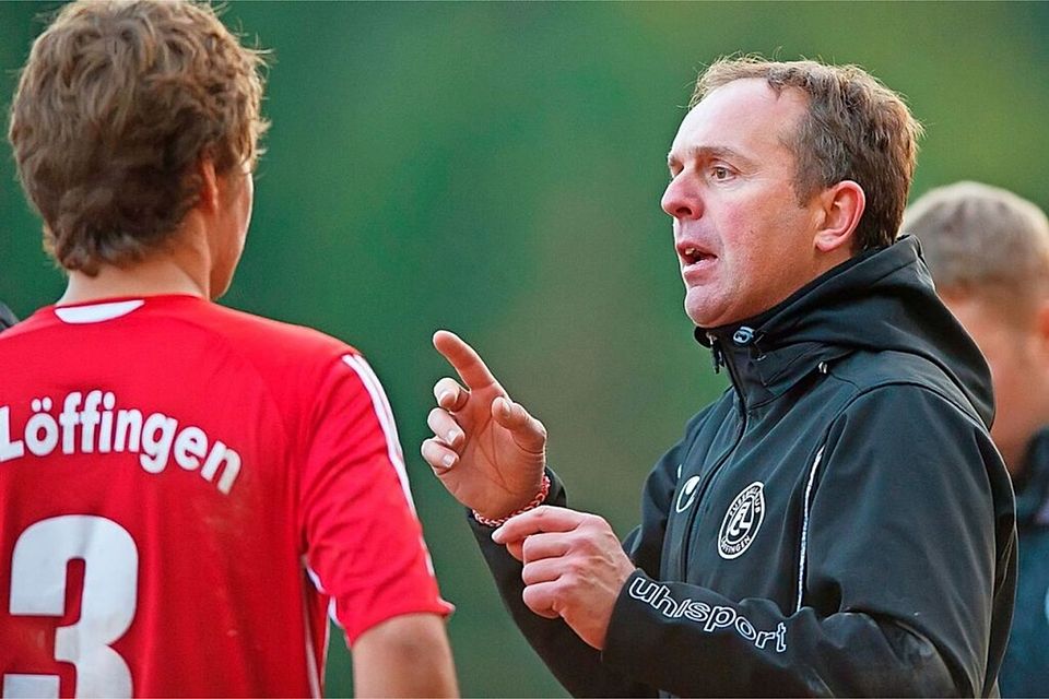 Er kehrt zurück: In der neuen Saison wird Tobias Urban wieder als Trainer des FC Löffingen arbeiten. So wie auf diesem Foto aus dem Jahr 2014.
