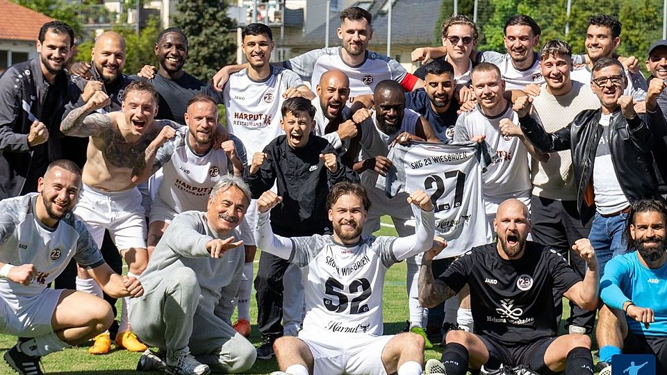 Die Meistermannschaft der Kreisoberliga Wiesbaden: SKG 23 Wiesbaden.