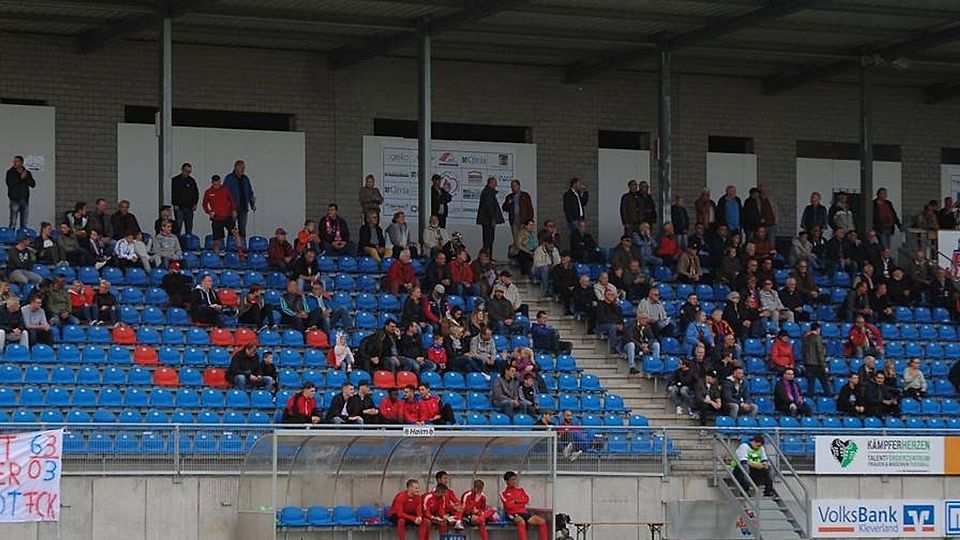 Die Fans des 1. FC Kleve wollen wieder aktiv ins Stadion zurückkehren. 