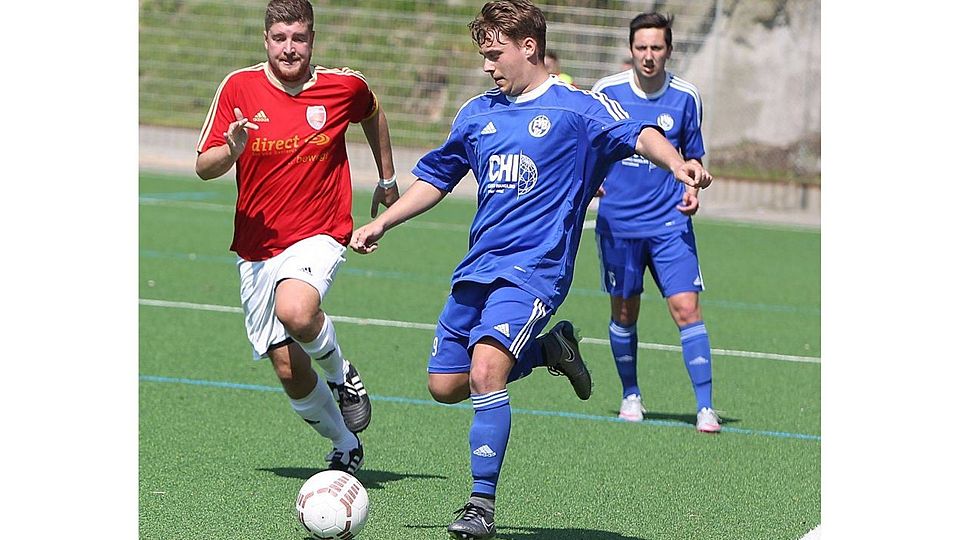 André Meudt (links) wird Spielertrainer bei Sonnenberg. Archivfoto: Parker.