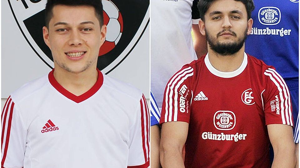 TGB-Spielführer Caglar Dasbacak (links) glaubt fest an den Titelgewinn, FCG-Kapitän Granit Bujupi (rechts) ist zumindest vom Derbysieg überzeugt.
