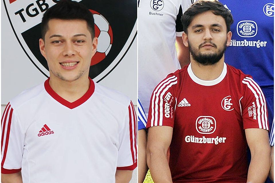 TGB-Spielführer Caglar Dasbacak (links) glaubt fest an den Titelgewinn, FCG-Kapitän Granit Bujupi (rechts) ist zumindest vom Derbysieg überzeugt.