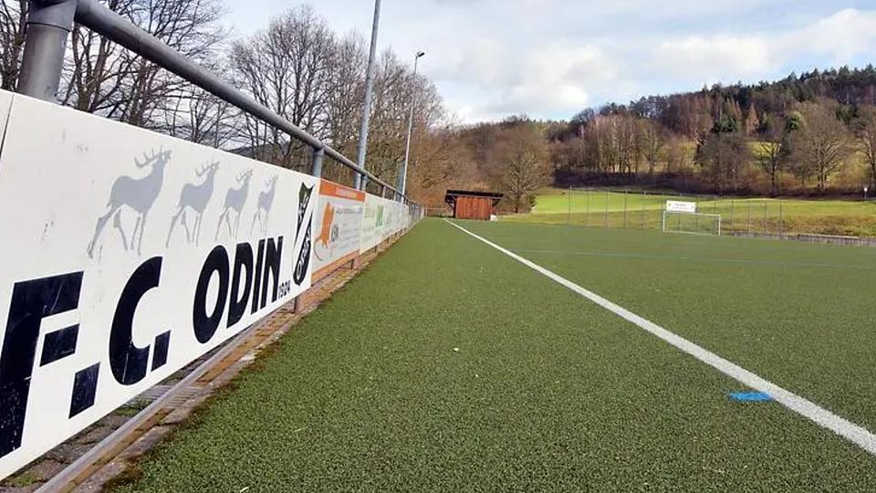 Nicht mehr allzu viel los wird auf dem Sportplatz des FC Odin in Schönmattenwag sein.