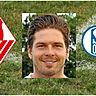 Simon Gubisch verlässt den SV Vaihingen wieder und wechselt zum FC Schalke 04 zurück. Foto: Bergmann/Collage: FuPa