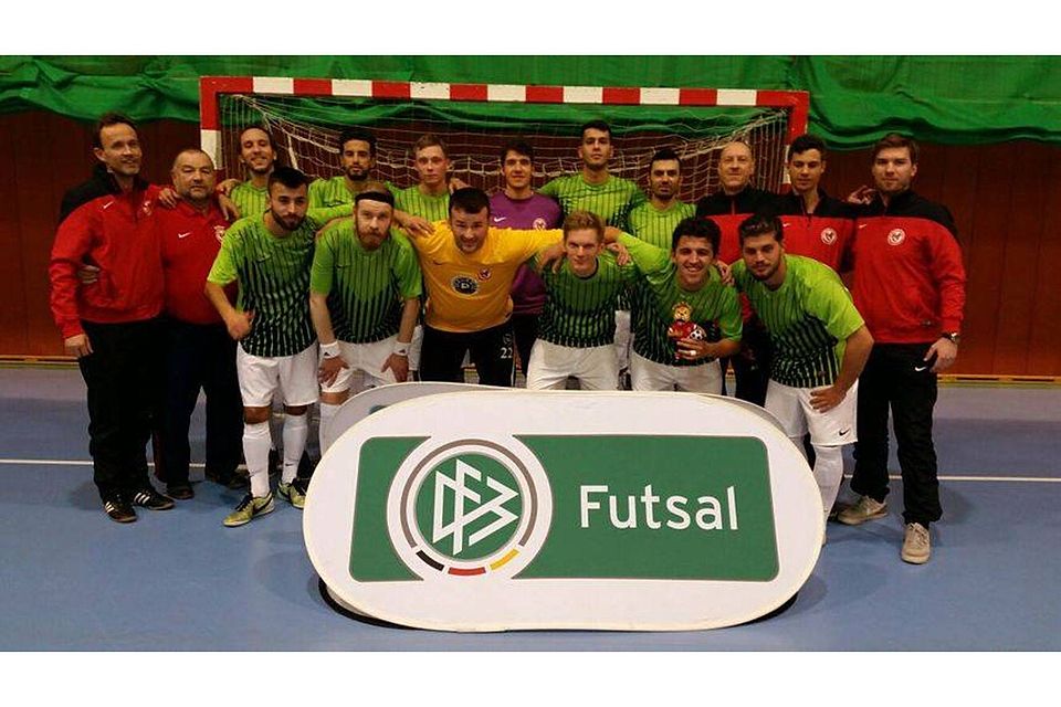 Die BFV-Futsal-Auswahl in Duisburg. Foto: Natan Weisz