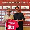 Lukas Mrozek möchte sich beim TSV Aubstadt weiter in der Regionalliga etablieren 