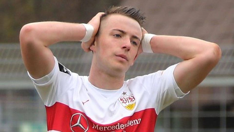 Jähes Erwachen beim Start in die Regionalliga: VfB-Angreifer Max Besuschkow Foto: Pressefoto Baumann