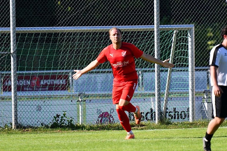 Der bislang treffsicherste Bezirksliga-Kicker Bayerns: Lukas Riedl von der DJK Arnschwang. 