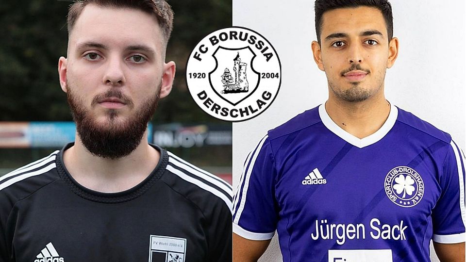 Florent Ruhani (links) und Ahmet Suna wechseln zu Borussia Derschlag.