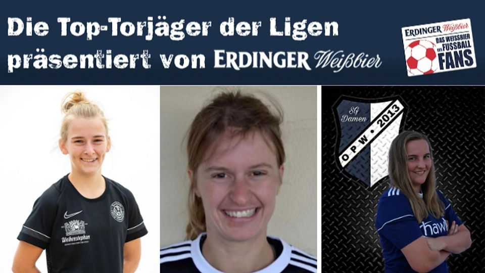 Kathrin Danner (li.) führt das ERDINGER Ranking an. Gefolgt wird sie unter anderem von Ina Hundseder (mi.) und Anna-Lena Hiebl (re.).