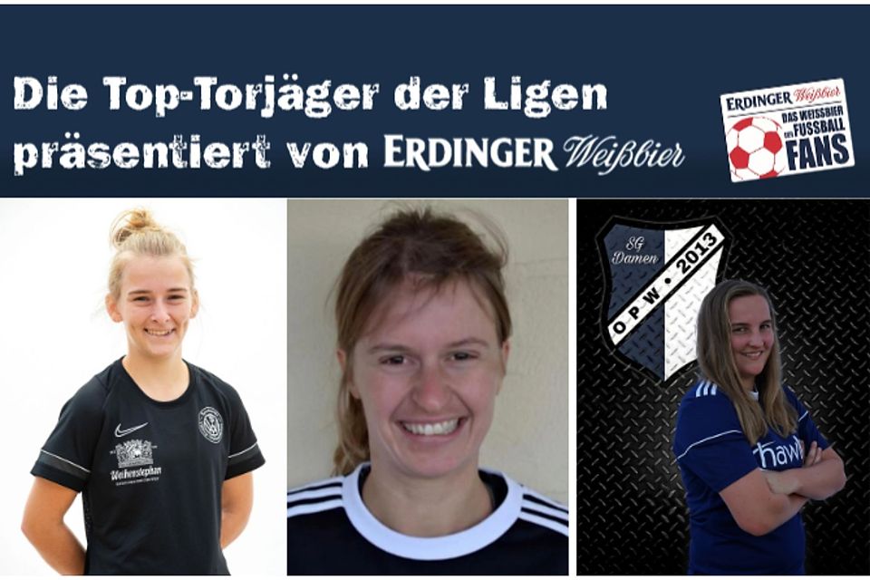 Kathrin Danner (li.) führt das ERDINGER Ranking an. Gefolgt wird sie unter anderem von Ina Hundseder (mi.) und Anna-Lena Hiebl (re.).