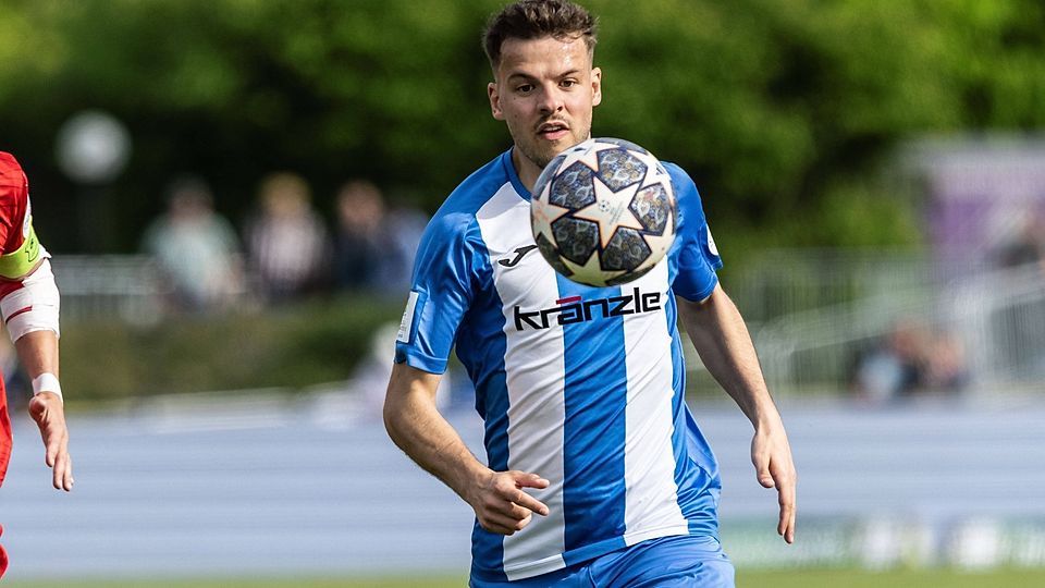 Geht weiterhin für den FV Illertissen auf Torejagd: Yannick Glessing.