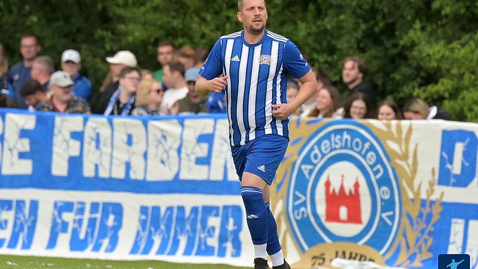 Dustin Weissbeck in seinem letzten Spiel für den SV Adelshofen.