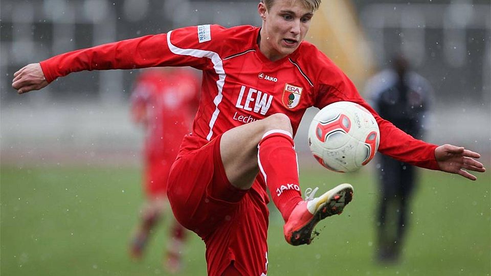 Marco Thiede wird den FC Augsburg verlassen und künftig voraussichtlich für den SV Sandhausen am Ball sein.  F.: Archiv