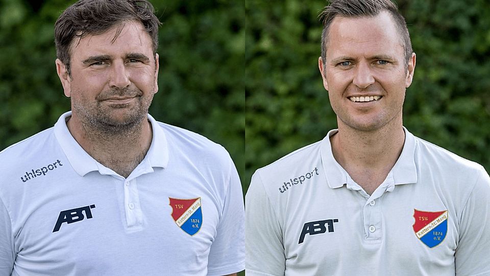 Der TSV Kottern setzt weiter auf sein Trainerteam mit Chefcoach Martin Dausch (rechts) und Co Stfan Kröger.