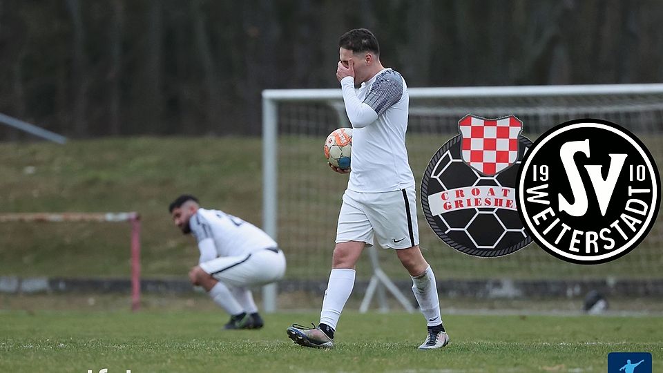 Der SV Weiterstadt erwischte einen rabenschwarzen Tag und ging mit 2:9 bei Croatia Griesheim unter.