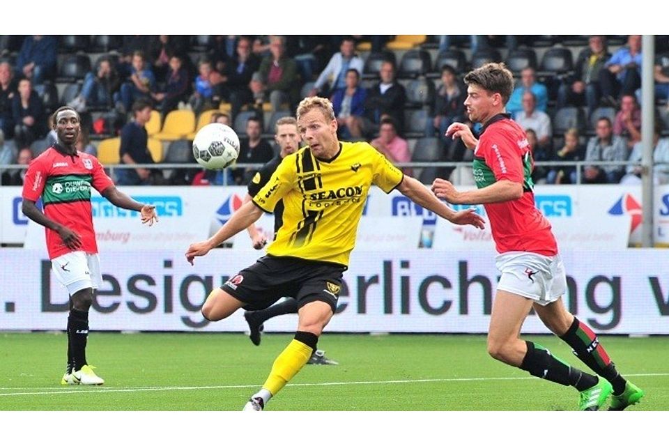 Lennart Thy will VVV-Venlo mit Toren helfen. Foto: Daniel Jungblut