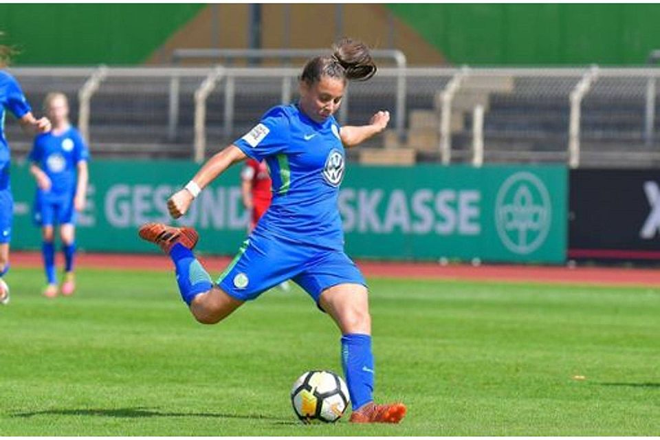 Noemi Gentile, hier noch im Einsatz für den VfL Wolfsburg, möchte in Zukunft für den SC Sand ihr Bestes geben. Privat