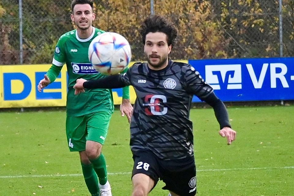 Wirbelwind auf dem Feld und beim Futsal: Landsbergs Offensivspieler Amar Cekic.
