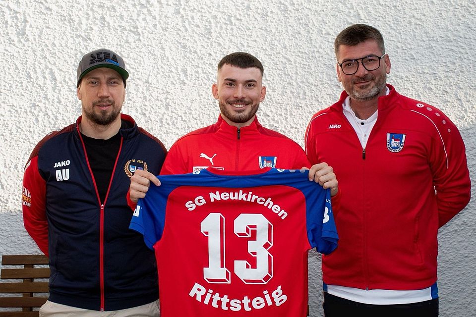Von links nach rechts: SG-Sportchef Uli Aschenbrenner, Andreas Kussinger jun. und Andreas Kussinger sen.