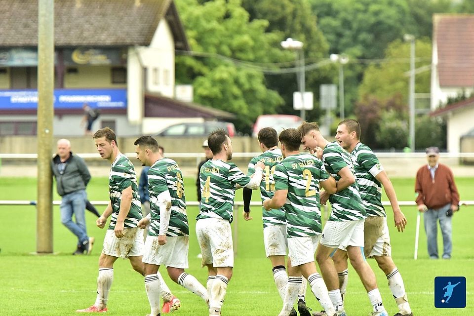 Der SV Sallach konnte in letzter Minute treffen und holte somit einen späten, aber nicht unverdienten Sieg