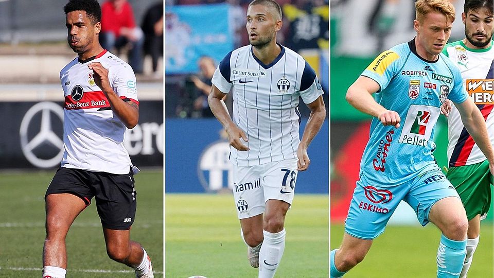 Daniel Didavi (l.) ist der wohl prominenteste Name in unserer Liste, Moritz Leitner derjenige mit dem engsten Bezug zu 1860 und Kait Stratznig (r.) hat den größten Marktwert.