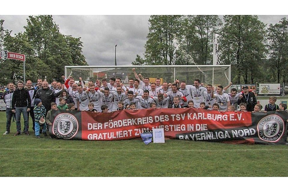 Unglaublich, aber wahr: Der TSV Karlsburg hat den Titel in der Landesliga Nordwest geholt. F: Hans Will Media/Biff Kraenson