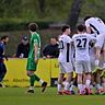 Der ATSV Erlangen bejubelt das Tor des Tages gegen den VfB Eichstätt.