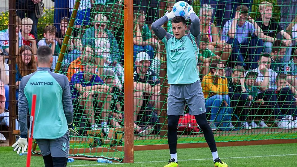 Wieder auf dem Trainingsplatz: Michael Zetterer.