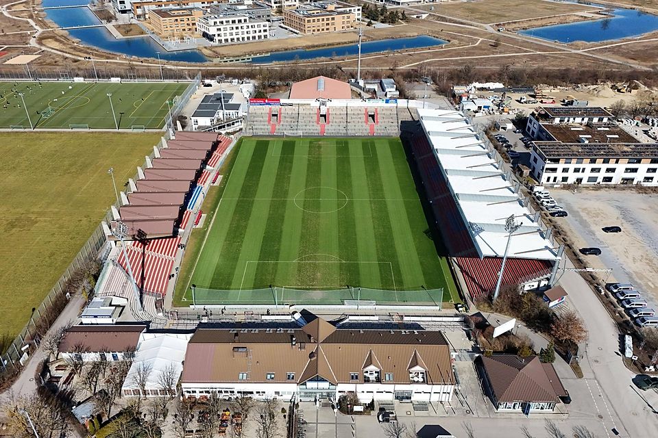 Luftbild  Sportpark Unterhaching