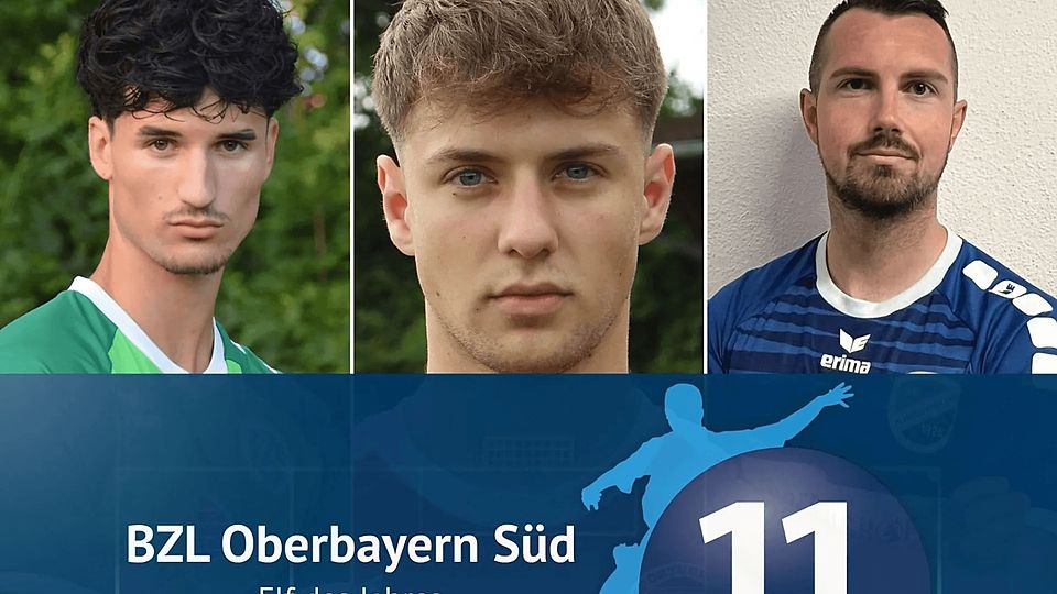 Youngsters und Routinier: Balthasar Zimmermann, Maximilian Neufing und Valentino Gavric (v.l.n.r.) stehen in der Elf des Jahres.