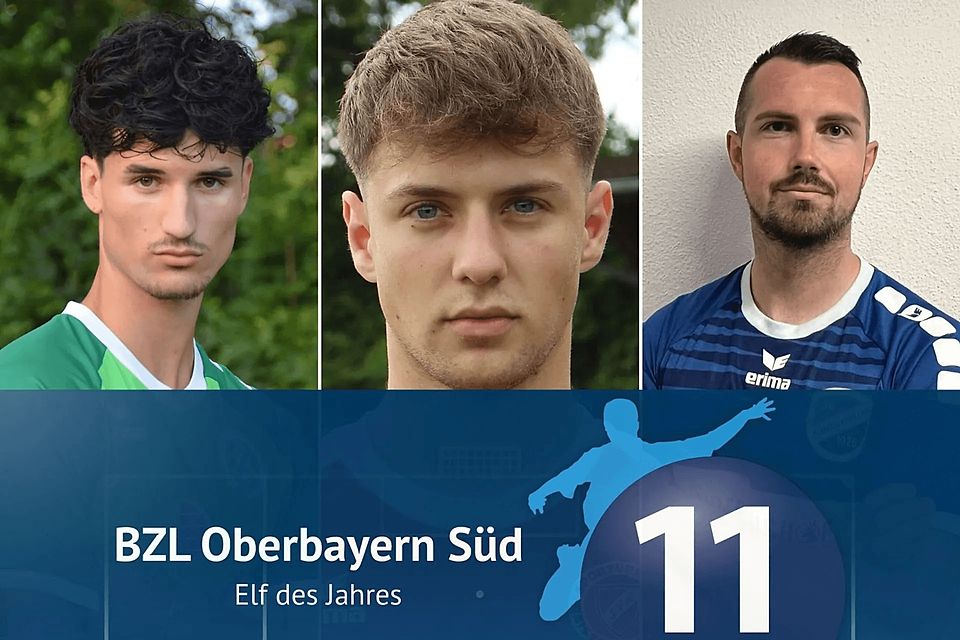 Youngsters und Routinier: Balthasar Zimmermann, Maximilian Neufing und Valentino Gavric (v.l.n.r.) stehen in der Elf des Jahres.