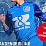 Mit diesen Plakaten wirbt der FC Langengeisling seit Wochen für die Partie gegen den FC Bayern. Repro: pir