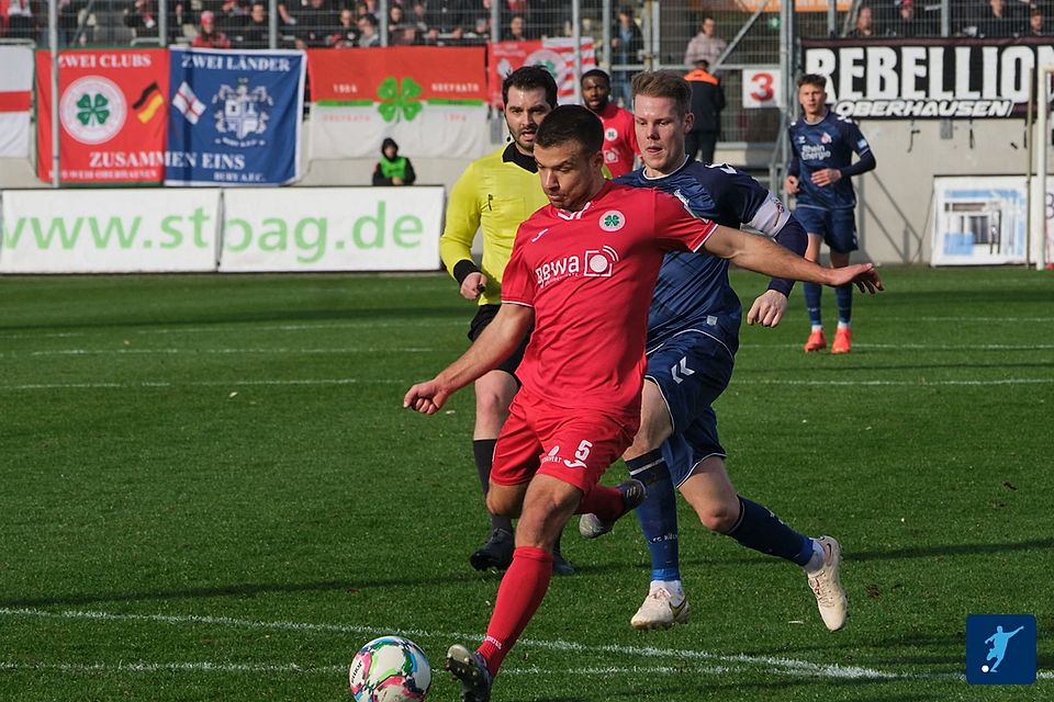 Rot-Weiß Oberhausen will in das Pokalfinale einziehen.
