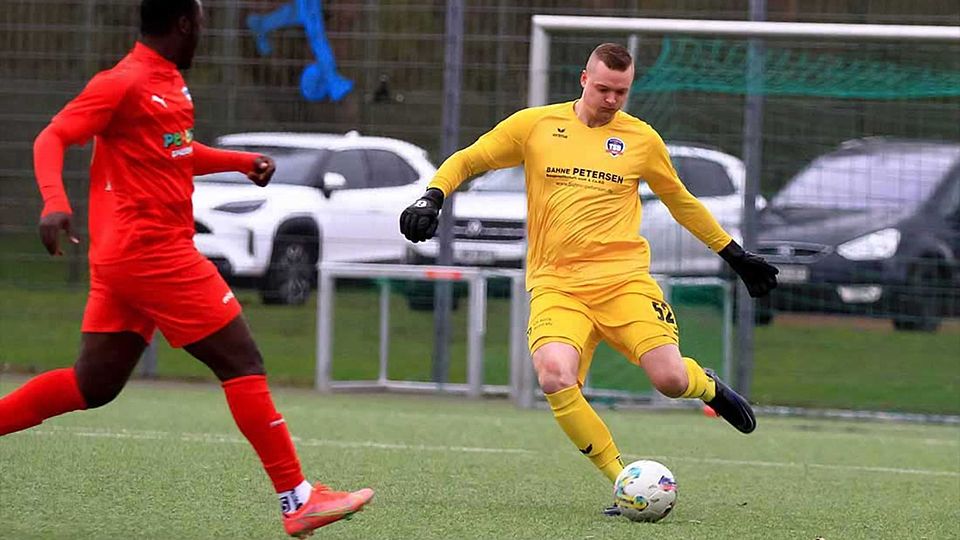 Keeper Ole Rathmann (TSB Flensburg) geht im Sommer in seine achte Saison.