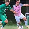 Ex-Lilien-Profi Silas Zehnder (rechts) bleibt dem SV Hummetroth erhalten.