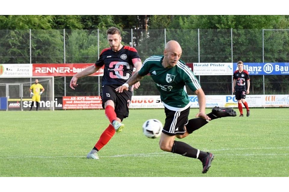 Auf Philipp Siegwart (links) muss der TSV Landsberg im Relegationsrückspiel in Wolfratshausen verzichten.  F: Brugger