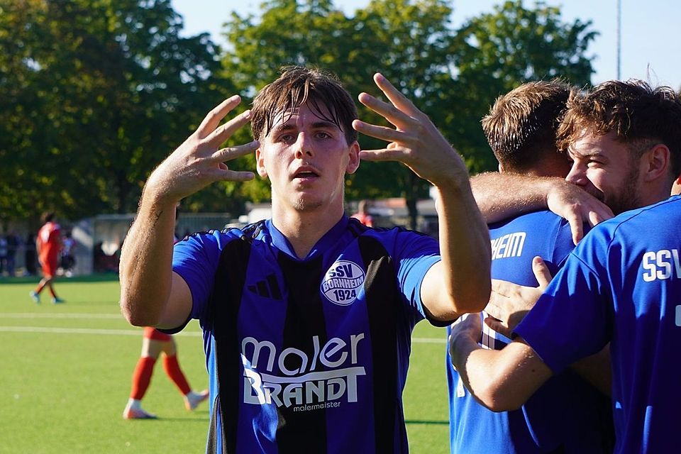 Marius Jennes (li.) konnte sich zweifach in die Torschützenliste eintragen.