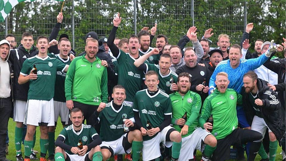 FC Landsberied jubelt über den Aufstieg in  die Kreisklasse