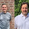 Peter Daners (links) und Frank Wachmeister starten als Trainer eines Aufsteigers in die neue Saison der Kreisliga A. 